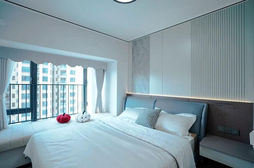 95平現(xiàn)代簡約風三居室,爆改設計分分鐘讓房價直飆20%